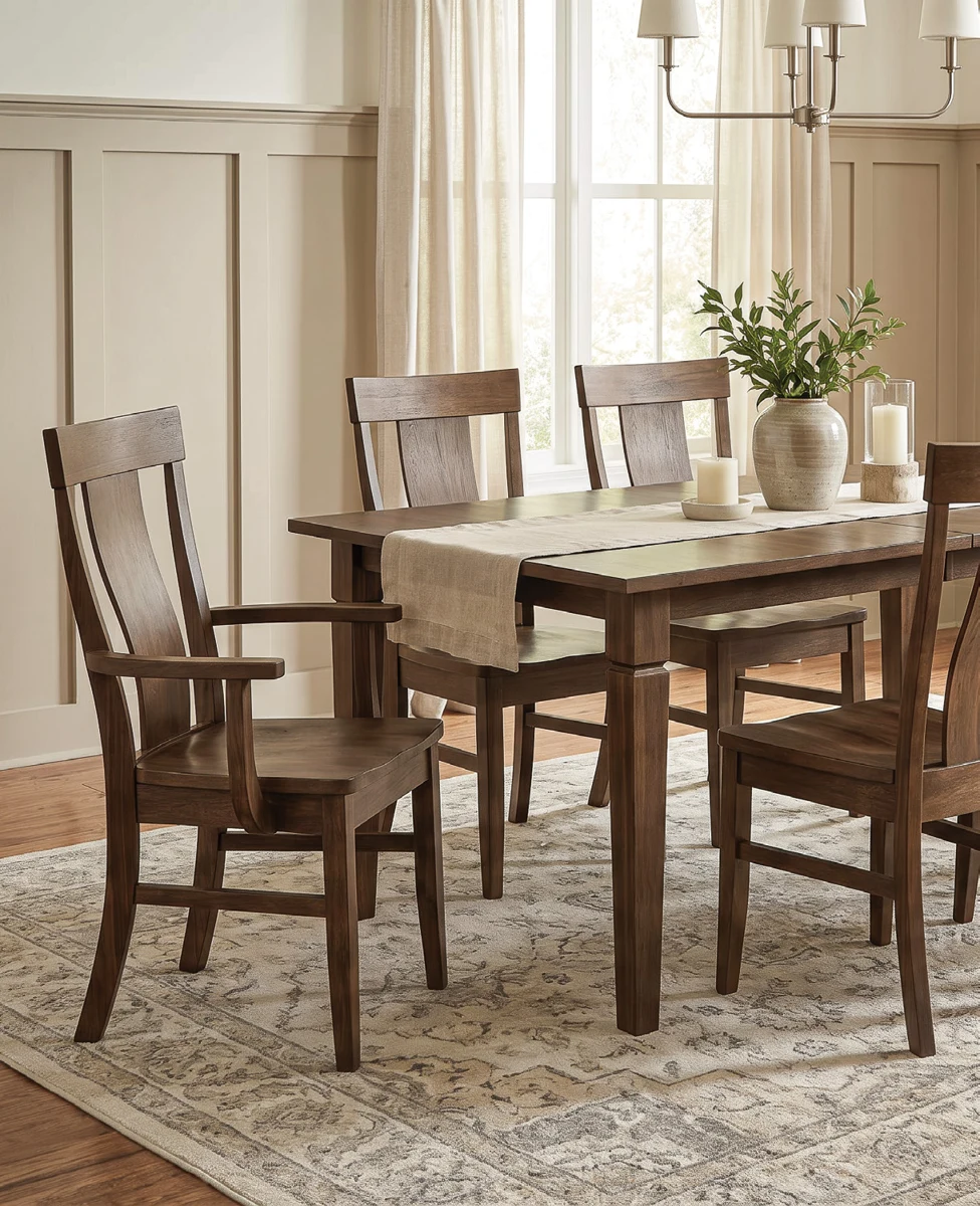 Trogon Leg Hardwood Dining Table