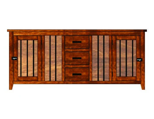 Heritage Medium Double-Door Dog Crate Cabinet