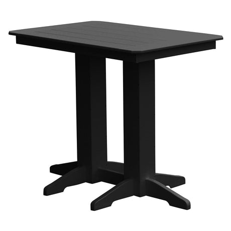 4' Rectangle Bar Height Table