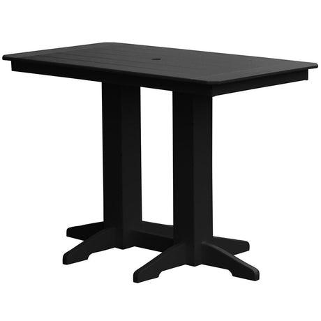 5' Rectangle Bar Height Table