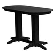 6' Oval Bar Height Table