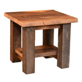 Almanzo End Table with Shelf