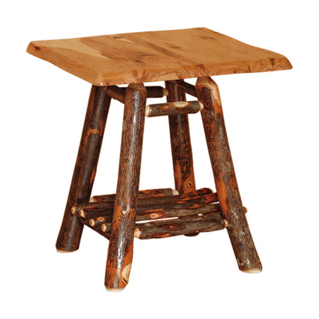 Wavy Edge End Table