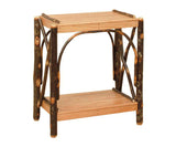 2 Tier End Table - Natural Legs