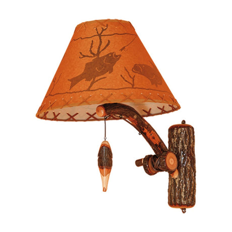 Fishing Pole Wall Lamp