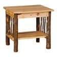End Table with Spindles