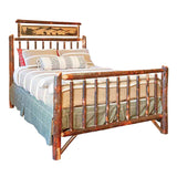 Hickory Metal Art Bed