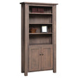Barn Floor Bookcase with Doors