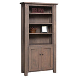Barn Floor Bookcase with Doors