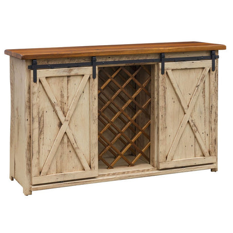 Barnwood Wine Buffet