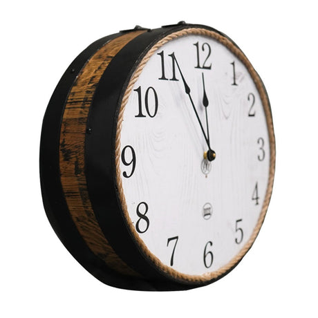 Barrel Top With Clock