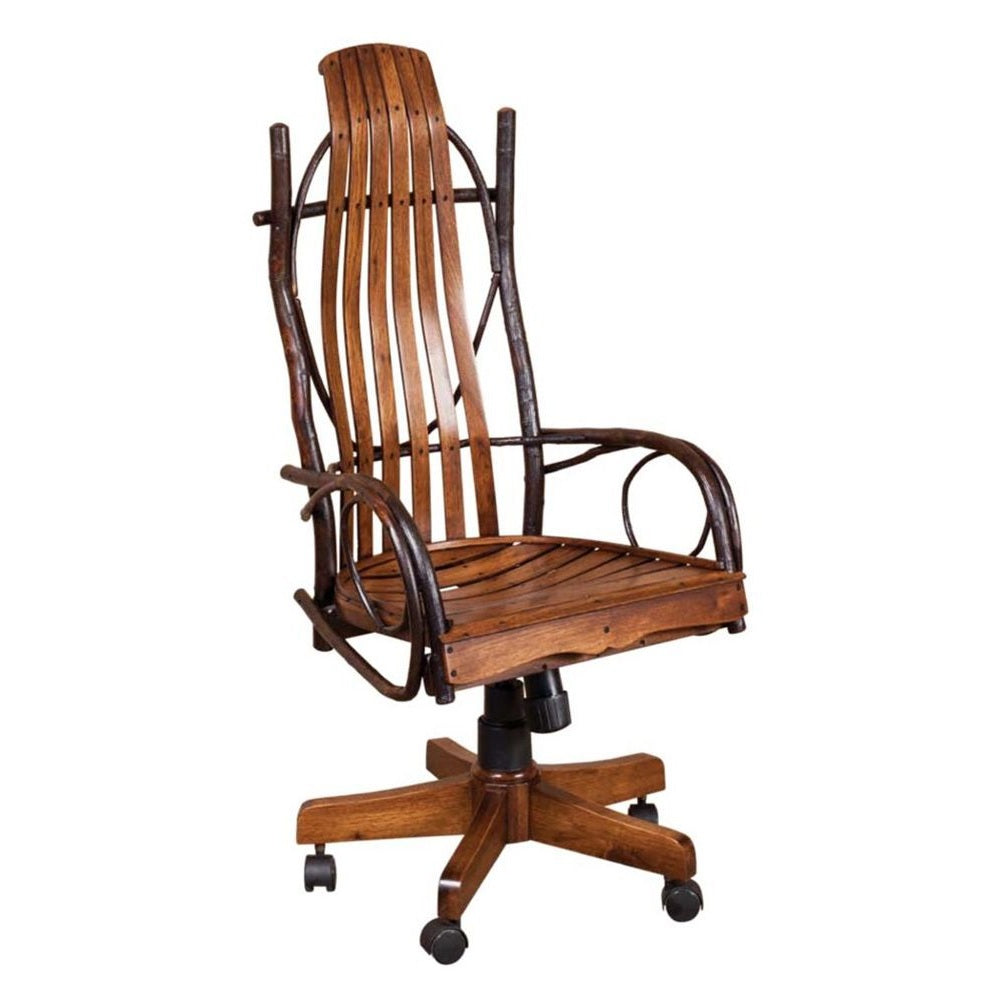 Bendwood Desk Chair With Arms