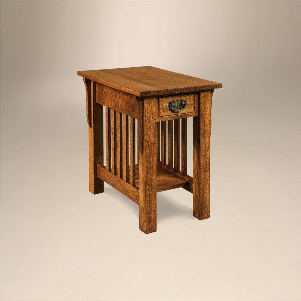 Bow Arm Mission End Table