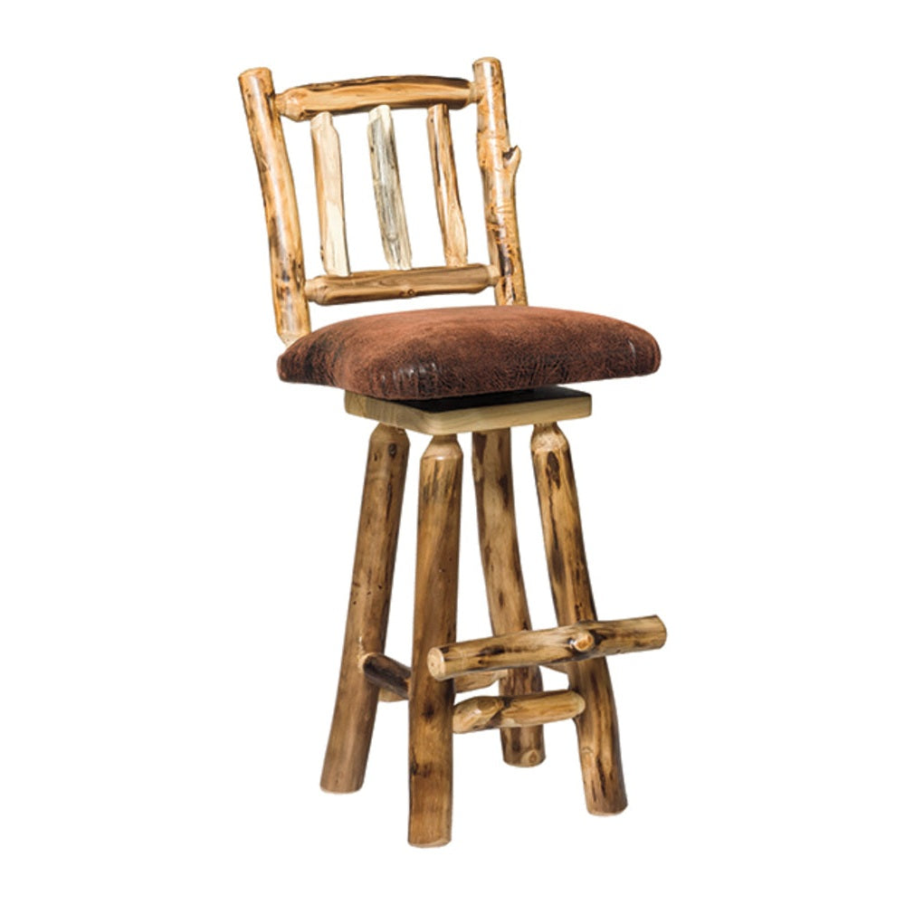 Colorado Aspen Padded Seat Barstool
