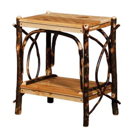 Checkerboard End Table