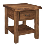 Cross Lake Live Edge 1 Drawer Night Stand