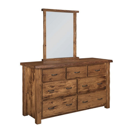 Cross Lake Live Edge 7 Drawer Dresser