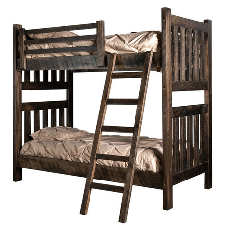 Cumberland Rough Cut Bunkbed