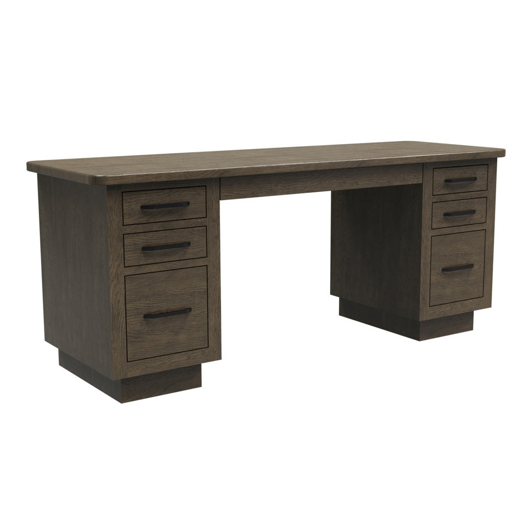 Durham 7 Drawer Executive Desk