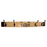 Engraved Coat Rack
