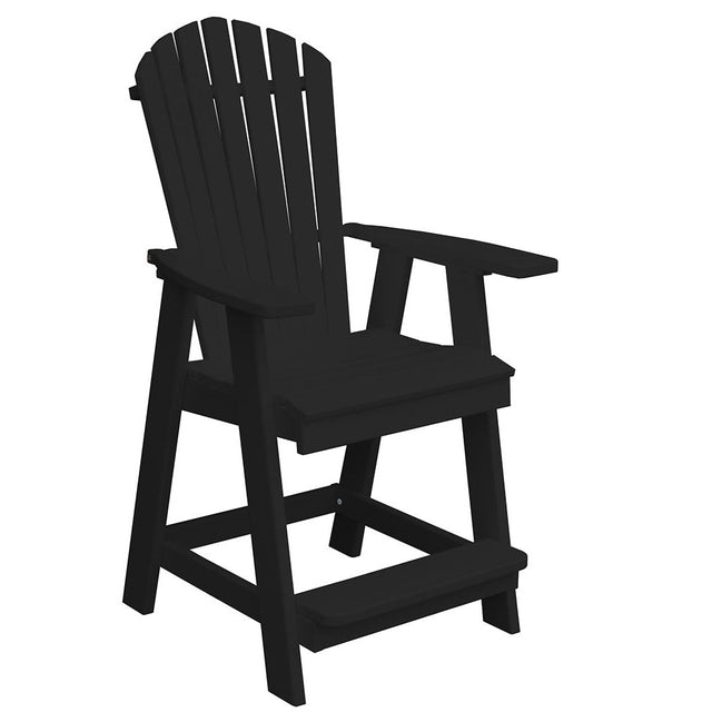 Fanback Counter Chair