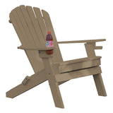 Fanback Folding Chair With Cupholders