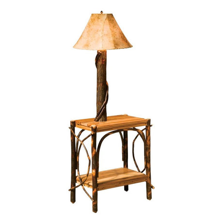 Floor Lamp And Table