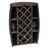 Full Barrel Wine Rack