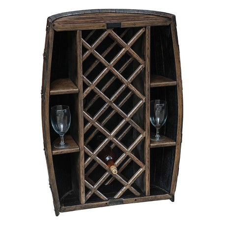 Full Barrel Wine Rack
