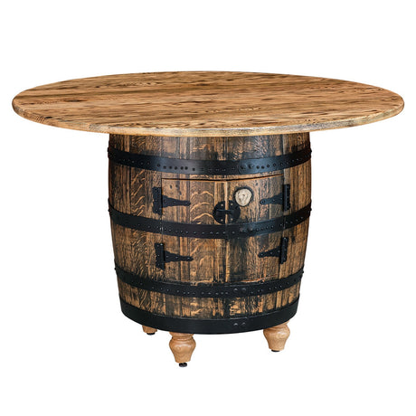 Half Barrel Table