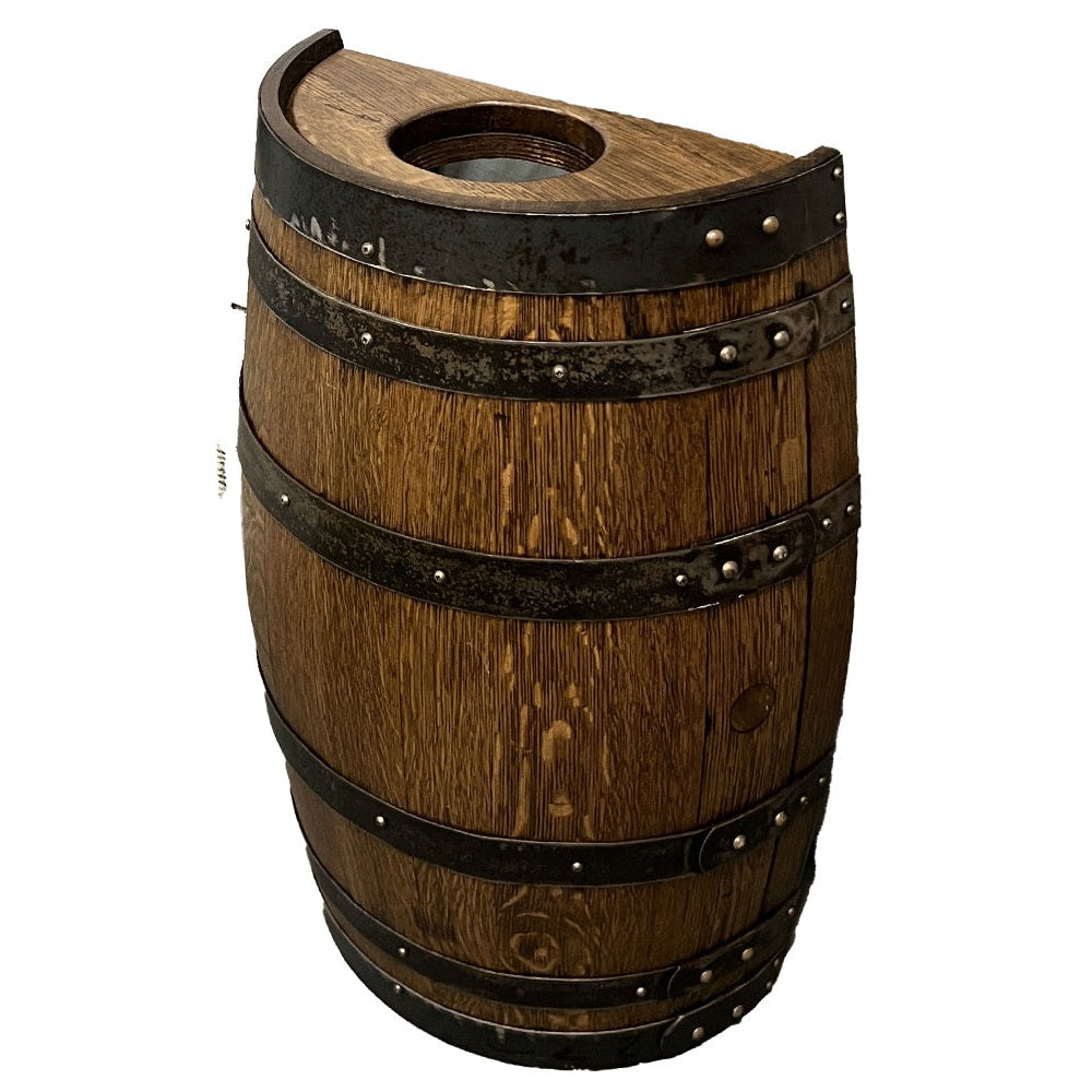 Half Trash Barrel