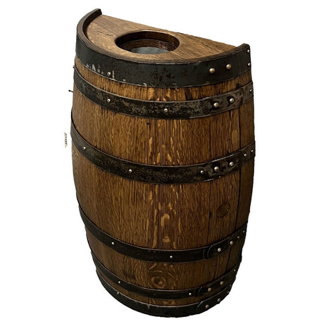 Half Trash Barrel