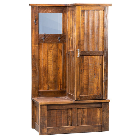 Hall Bench with Side Storage
