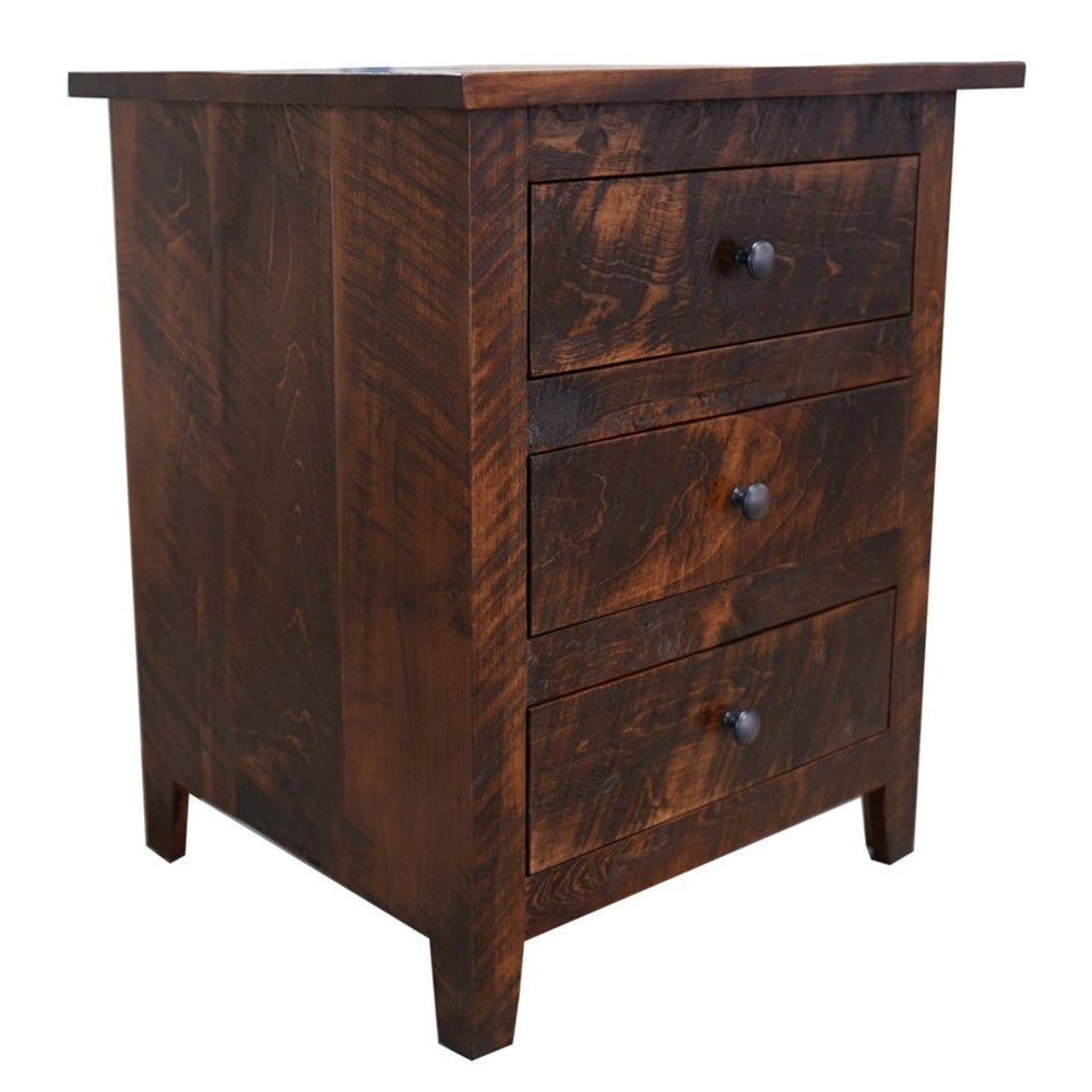 Haven 3 Drawer Nightstand