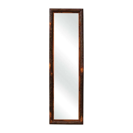 Hickory Framed Mirror - 56"H