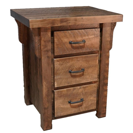 Highland 3 Drawer Nightstand