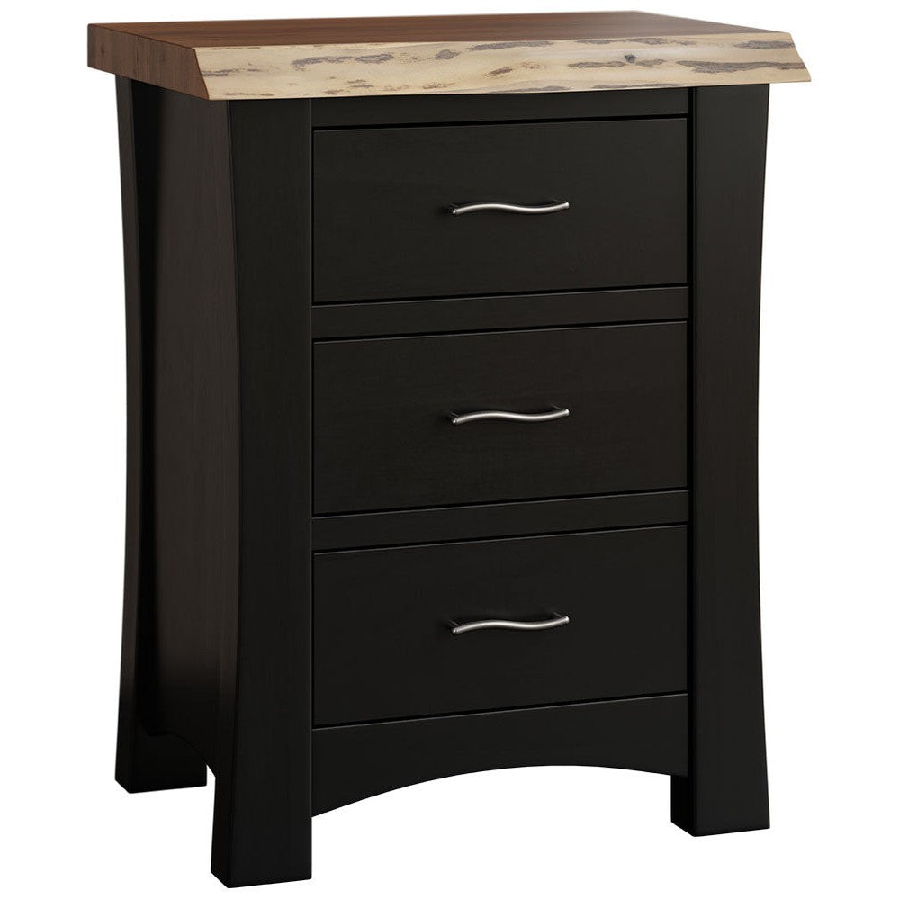 Highlands 3 Drawer Nightstand
