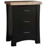 Highlands 3 Drawer Nightstand