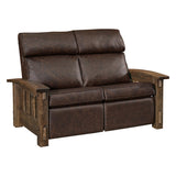Houston Stockton Wall Hugger Loveseat Recliner