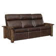 Houston Stockton Wall Hugger Sofa Recliner