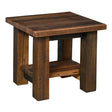 Kingston End Table with Shelf 