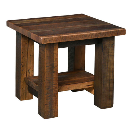 Kingston End Table with Shelf 