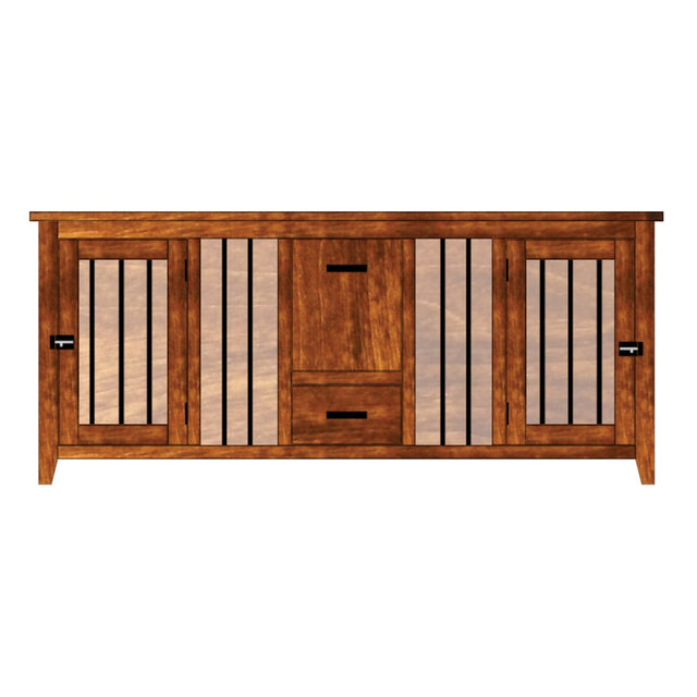 Legacy Medium Double Hinged Door Crate