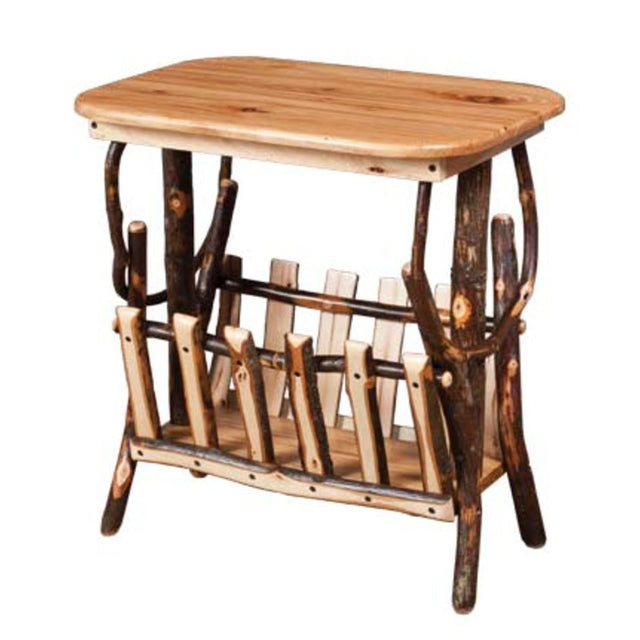Magazine Rack With Round Corners Top
