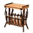 Magazine Rack With Solid Top