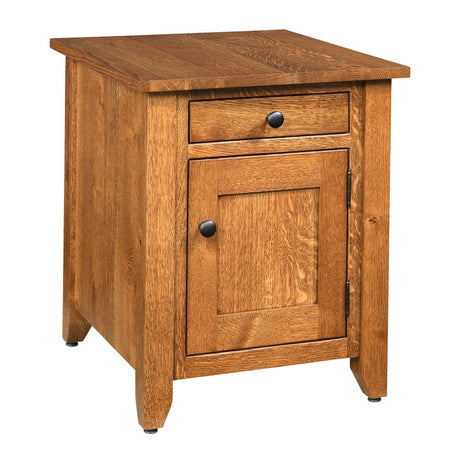 Modern Mission Enclosed End Table