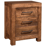 Norwalk 3 Drawer Nightstand