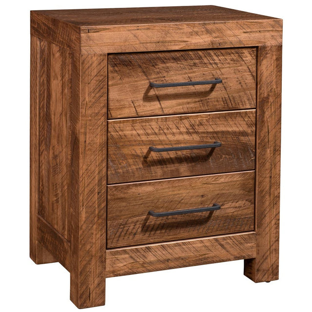 Norwalk 3 Drawer Nightstand