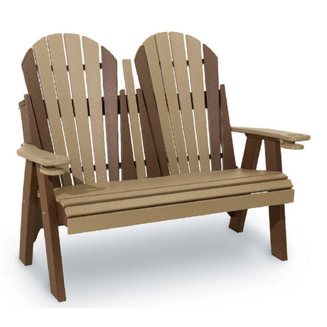 4' Adirondack Bench