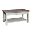 Painted Buckeye Coffee Table